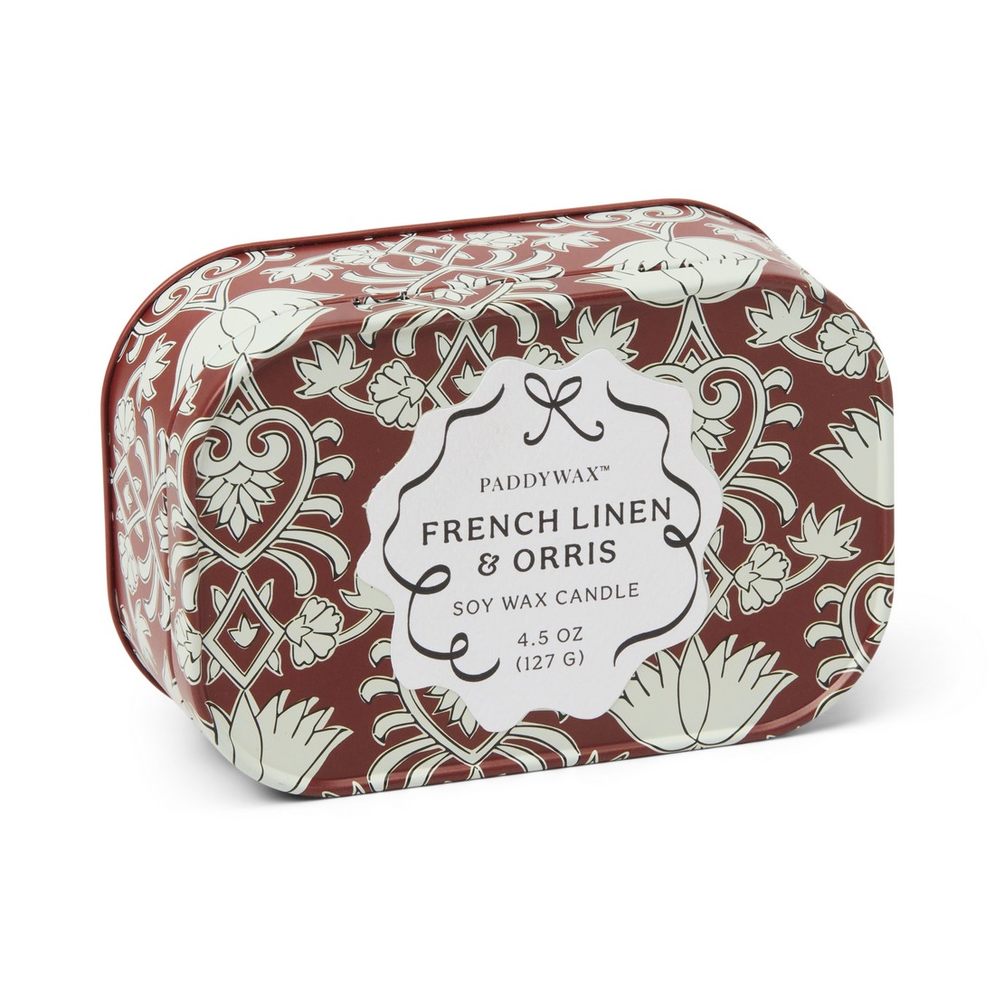 Paddywax Candles • Cherie Soy wax tin 127gr • French Linen & Orris