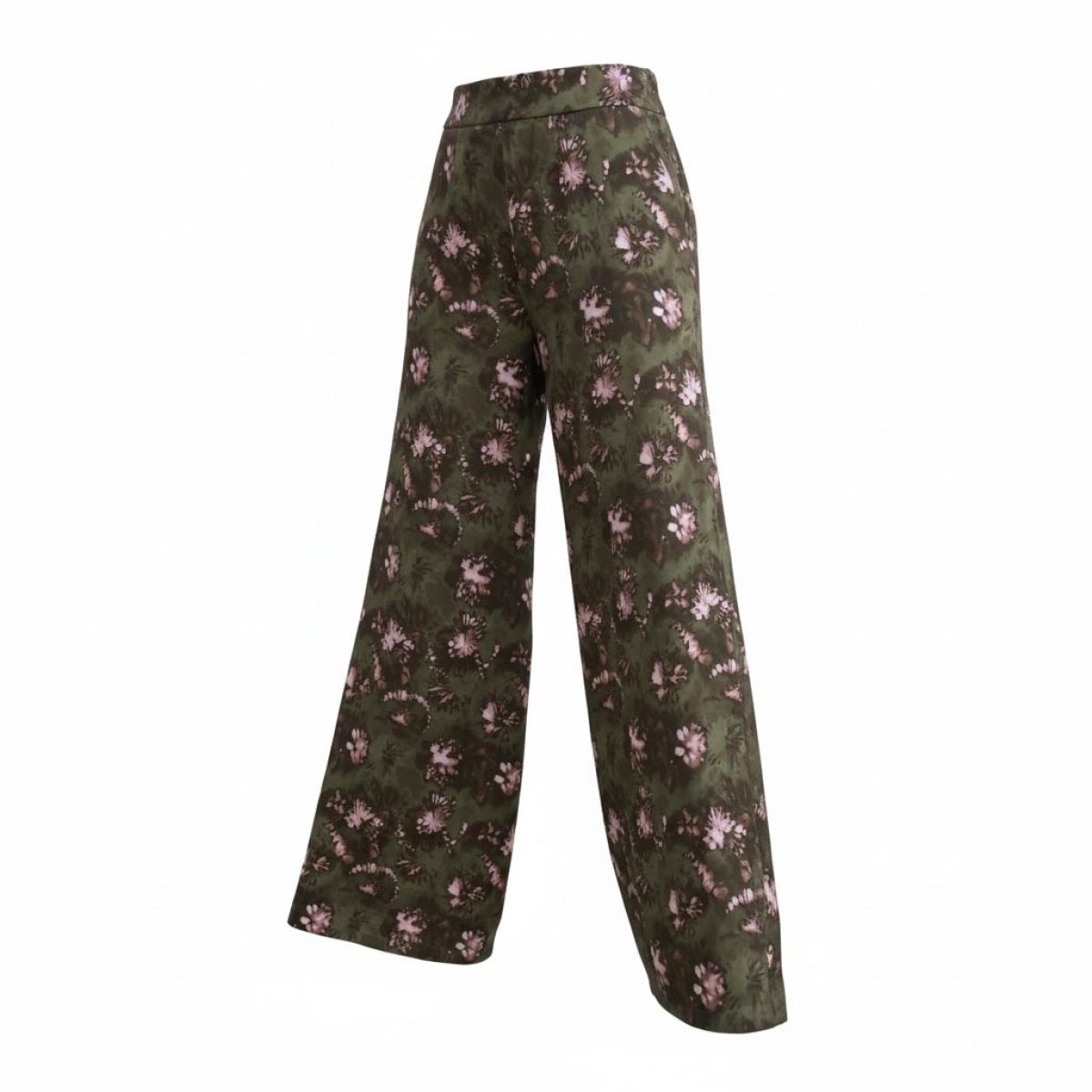 Deppy Joo • Silky touch Co-ord Set • Olive Green Pink - Image 4