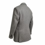 Maryley • Oversized Herringbone Jacket • Light Grey - Image 3