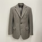 Maryley • Oversized Herringbone Jacket • Light Grey - Image 6