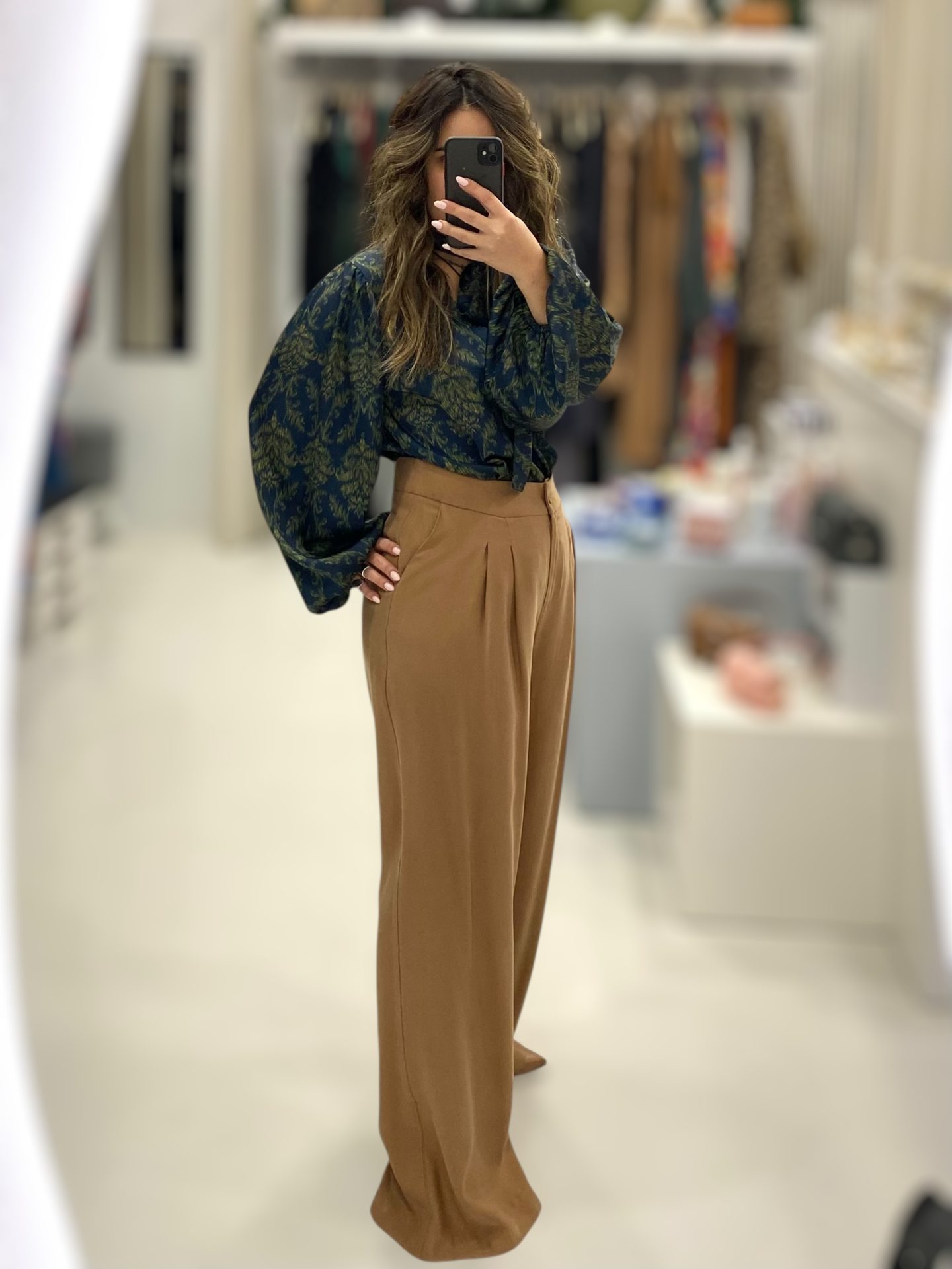 Deppy Joo • Soft Finish Highwaisted Pants • Camel