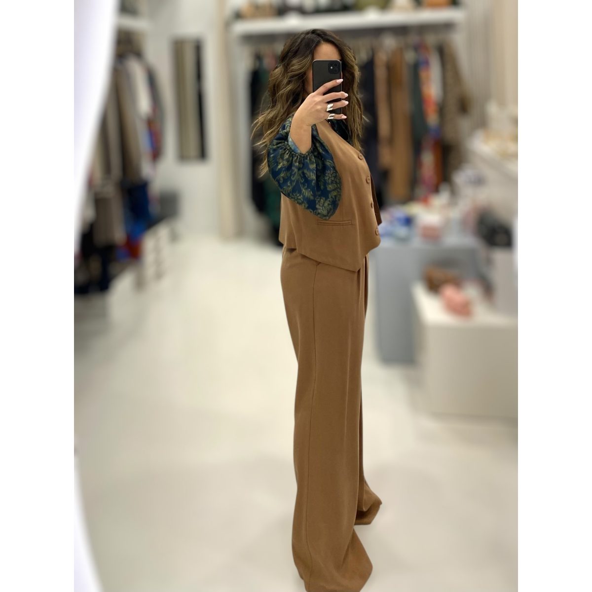 Deppy Joo • Soft Finish Vest • Camel - Image 3