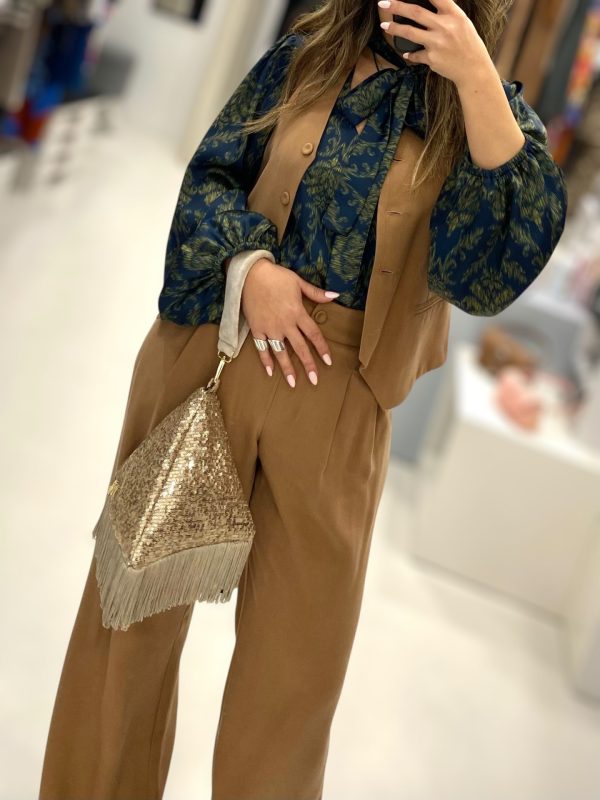 VinD • Handmade Pyramid Bag • Gold