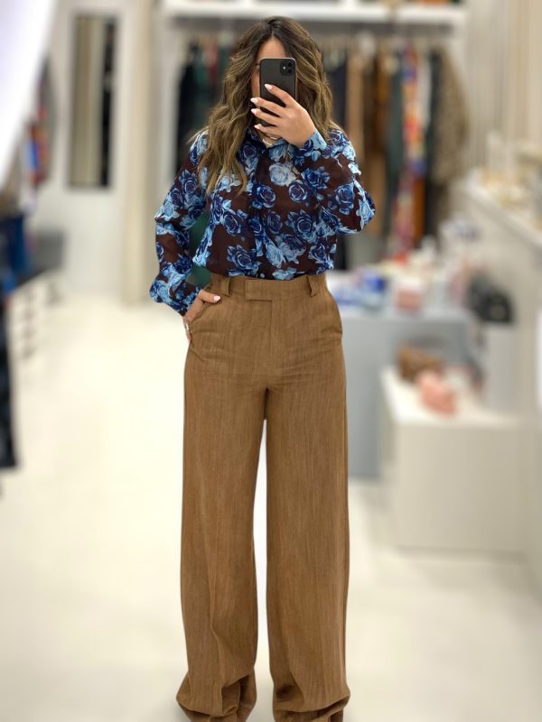 Maryley • Highwaisted Suit Trousers • Camel - Image 4