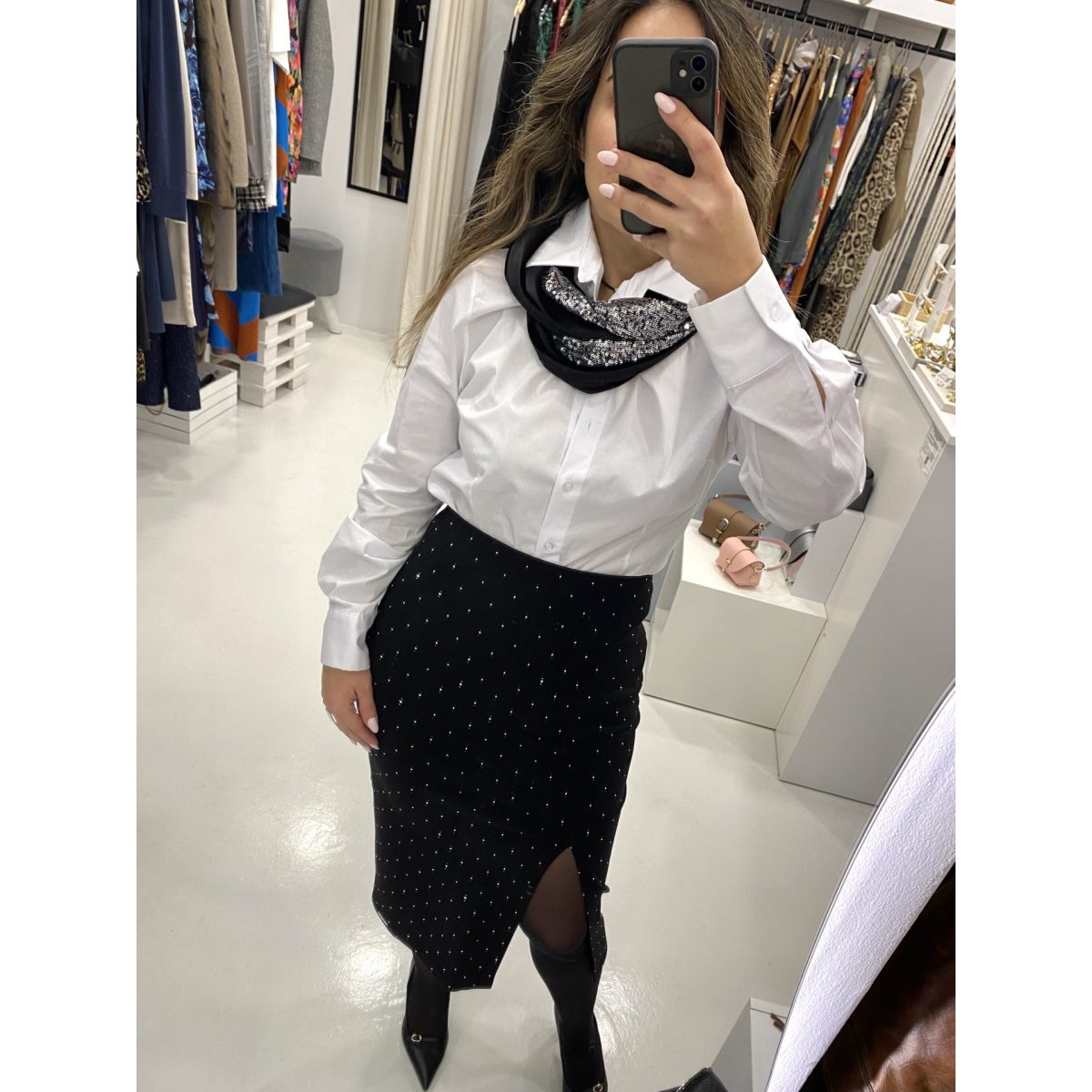 VinD • Handmade Infinity Scarf • Gilda Silver - Image 2