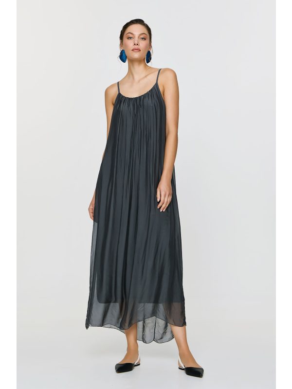 ΕΦΗΜΕΡΟΝ Silk Collection • Dione Dress • Grey