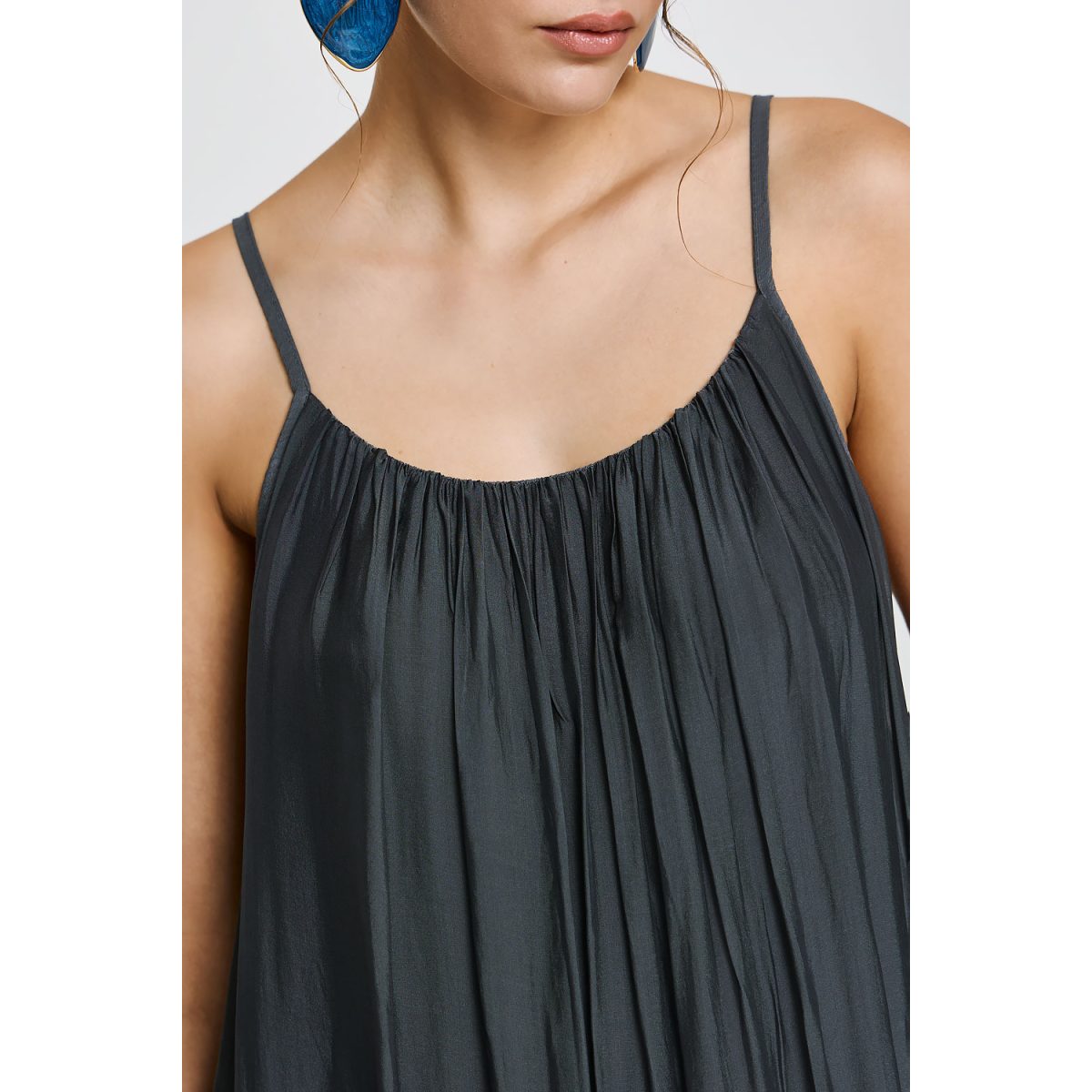 ΕΦΗΜΕΡΟΝ Silk Collection • Dione Dress • Grey - Image 7