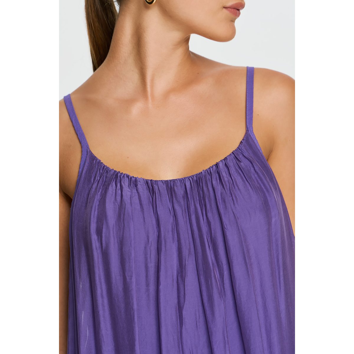 ΕΦΗΜΕΡΟΝ Silk Collection • Dione Dress • Purple - Image 7