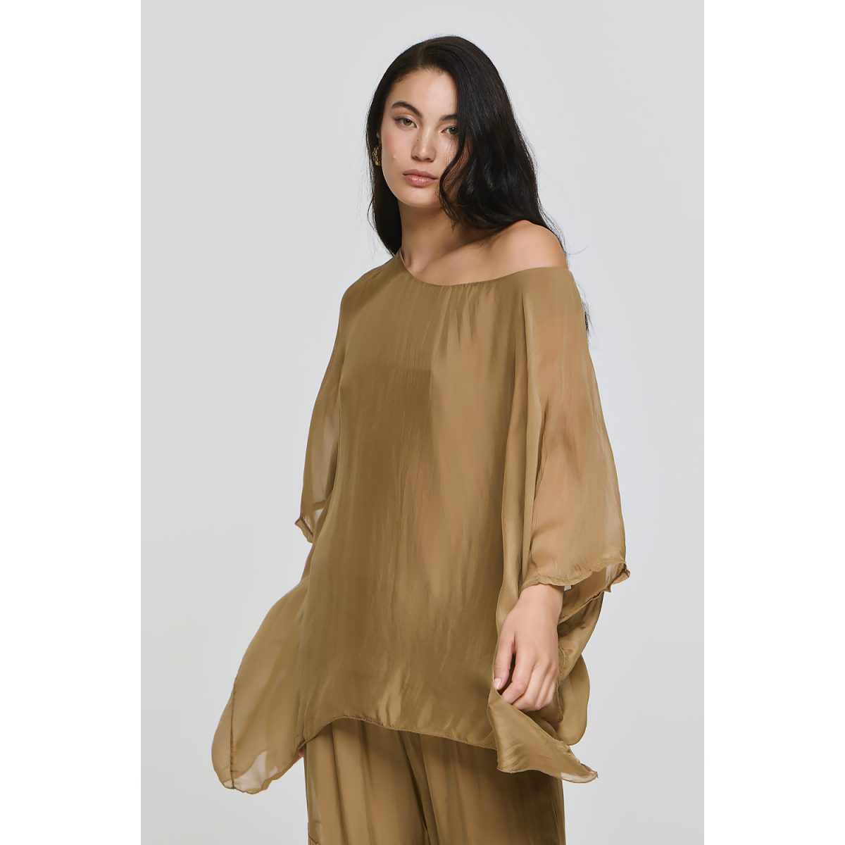 ΕΦΗΜΕΡΟΝ Silk Collection • Athena Top • Camel - Image 7
