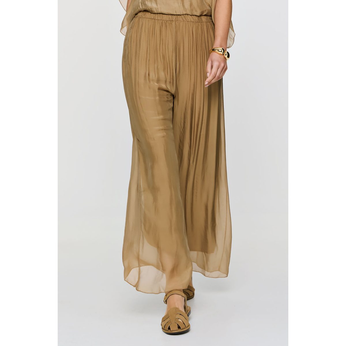 ΕΦΗΜΕΡΟΝ Silk Collection • Ismini Pants • Camel - Image 2