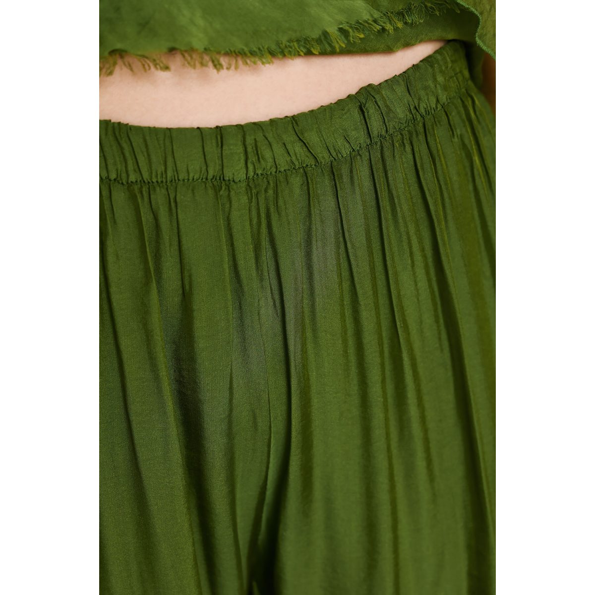 ΕΦΗΜΕΡΟΝ Silk Collection • Ismini Pants • Green - Image 5