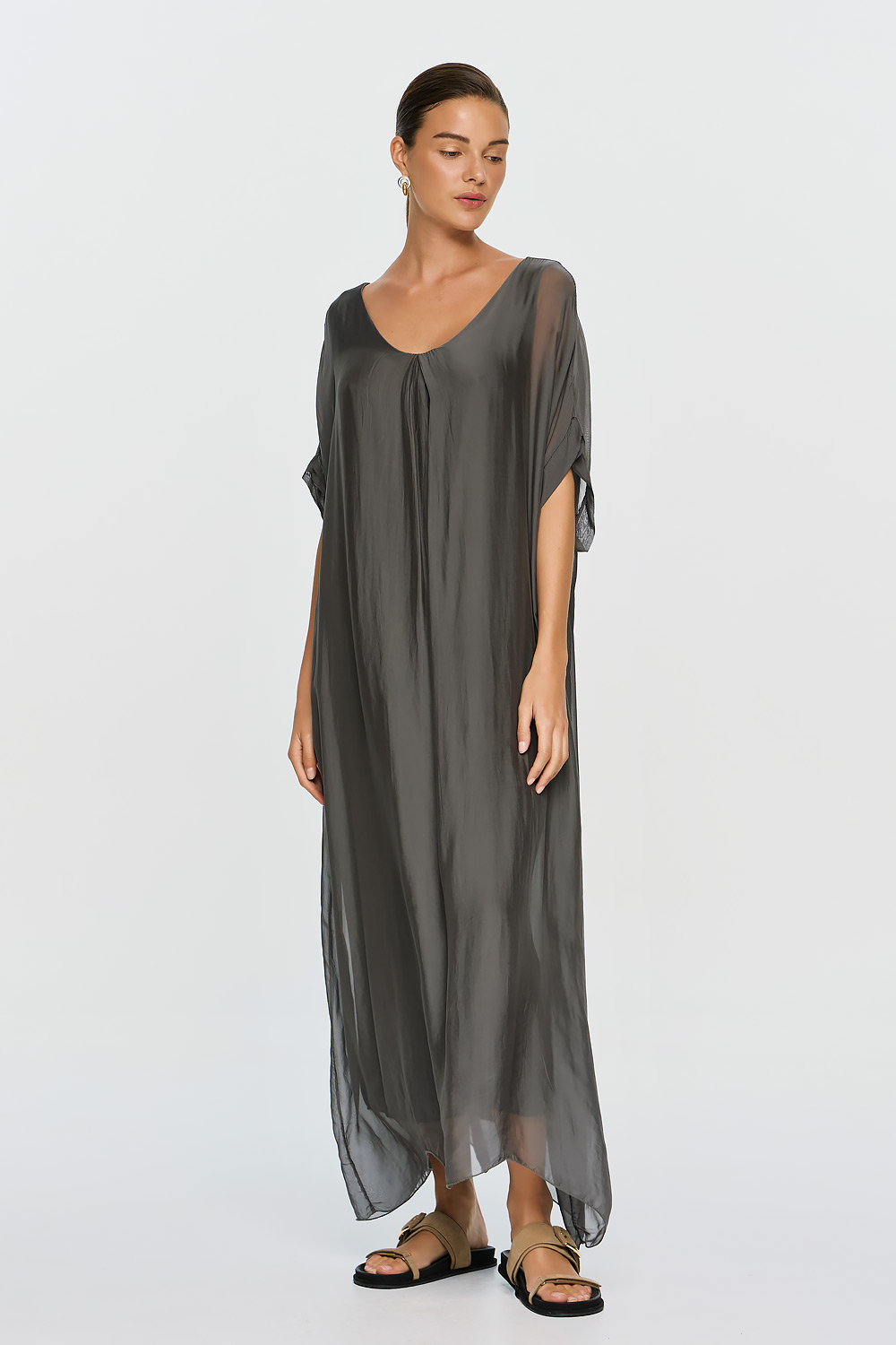 ΕΦΗΜΕΡΟΝ Silk Collection • Gaia Dress • Grey