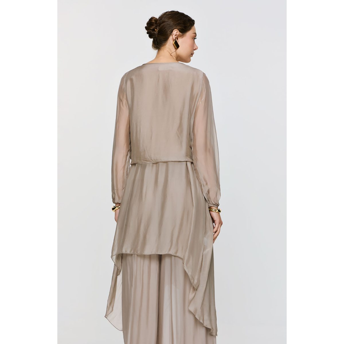 ΕΦΗΜΕΡΟΝ Silk Collection • Pandora Top • Beige - Image 7