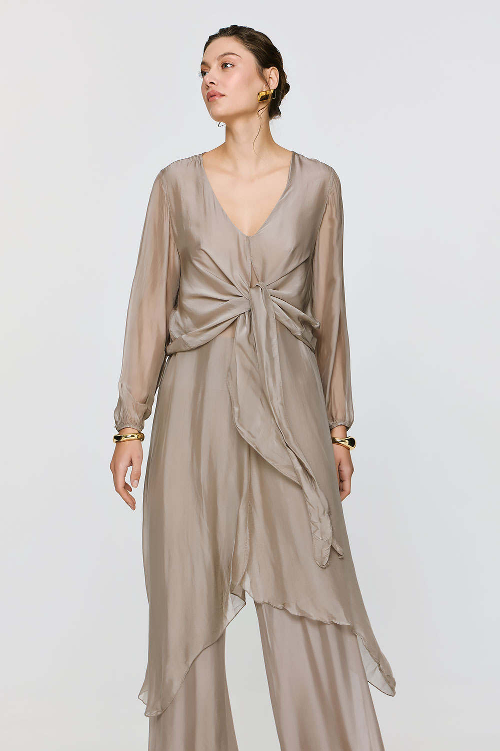 ΕΦΗΜΕΡΟΝ Silk Collection • Pandora Top • Beige