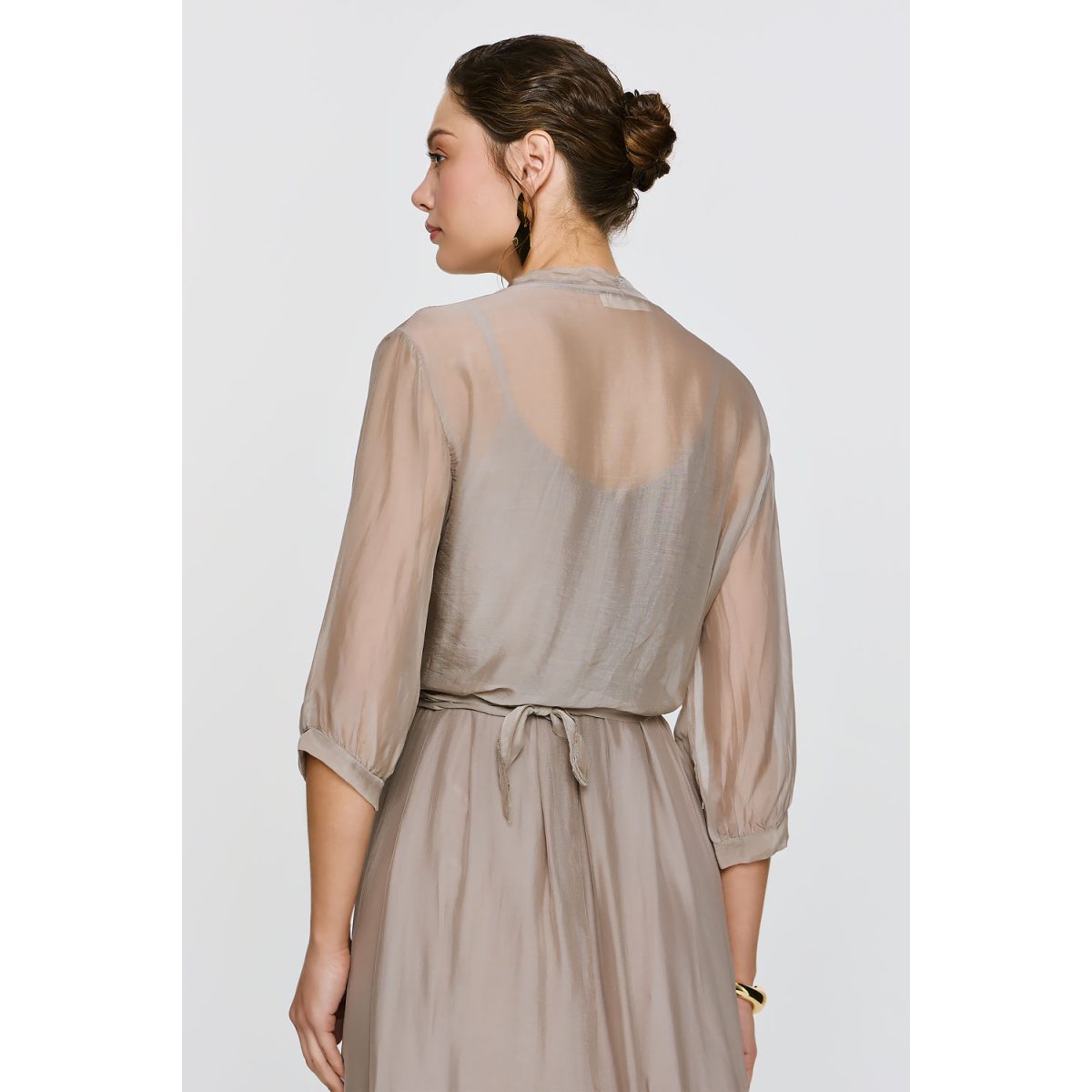 ΕΦΗΜΕΡΟΝ Silk Collection • Chloe Top • Beige - Image 10