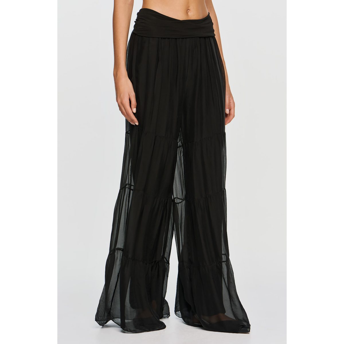 ΕΦΗΜΕΡΟΝ Silk Collection • Antigone Pants • Black - Image 4