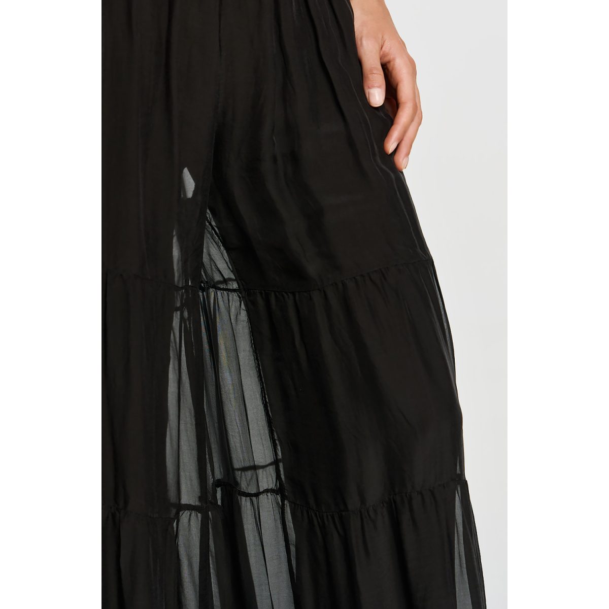 ΕΦΗΜΕΡΟΝ Silk Collection • Antigone Pants • Black - Image 3