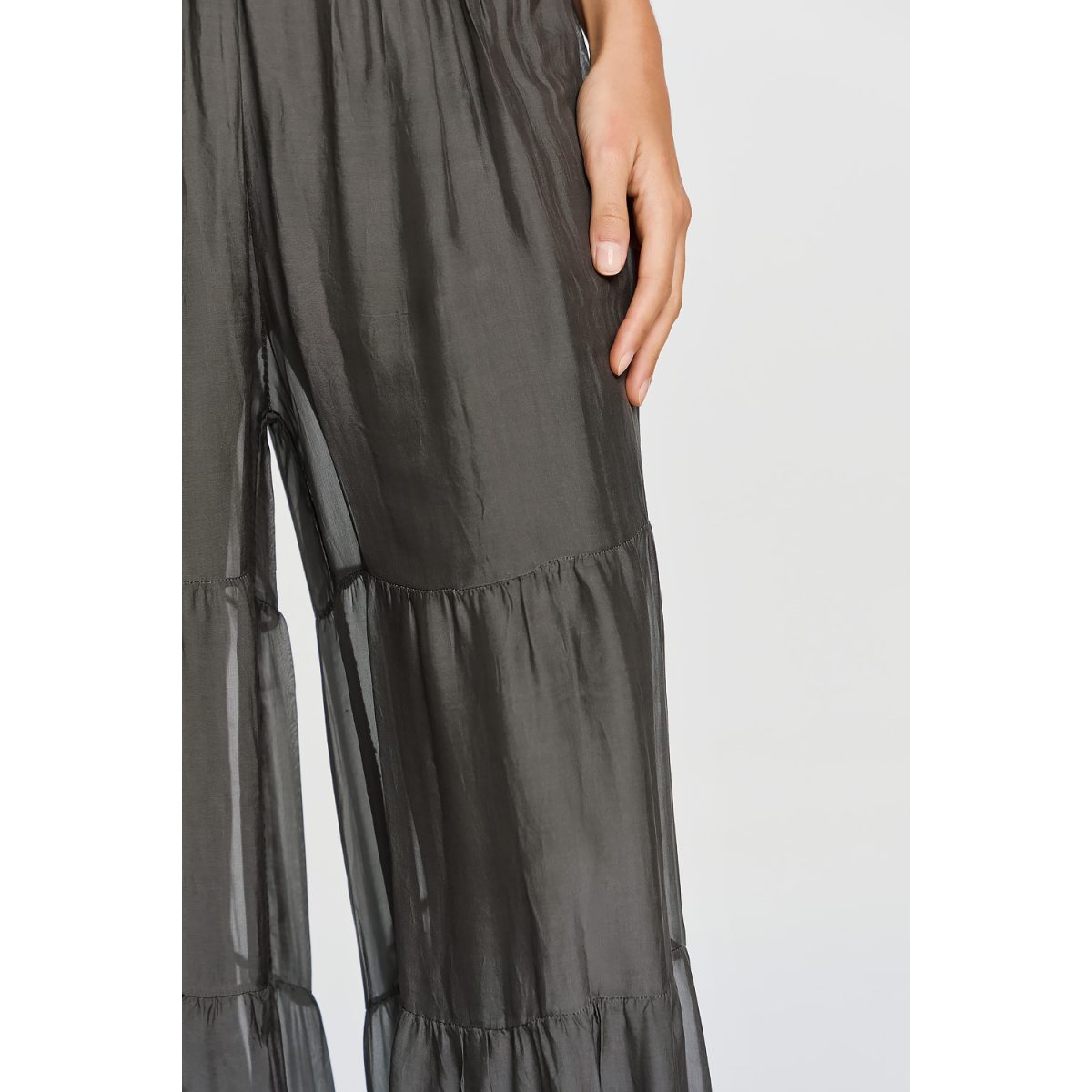 ΕΦΗΜΕΡΟΝ Silk Collection • Antigone Pants • Grey - Image 5