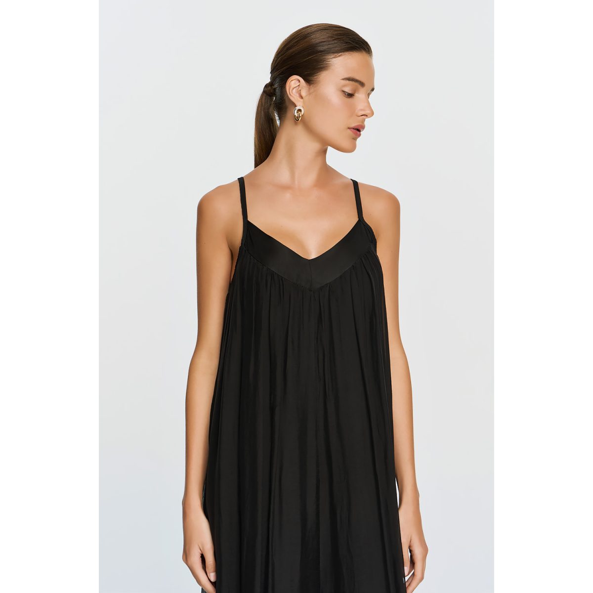 ΕΦΗΜΕΡΟΝ Silk Collection • Nephele Jumpsuit • Black - Image 4