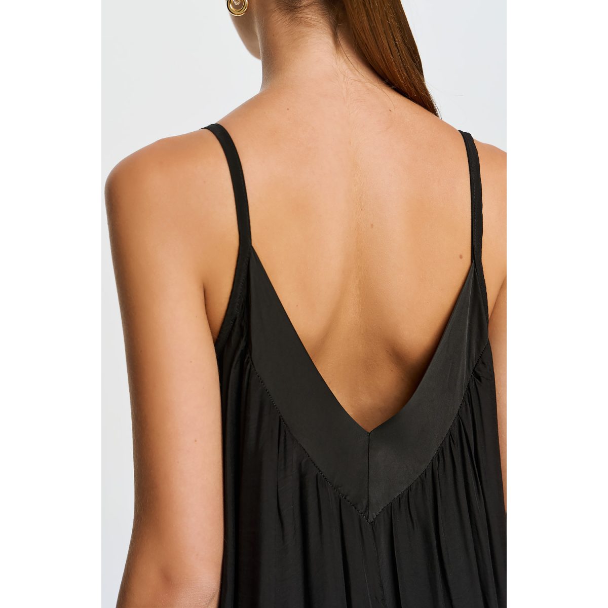 ΕΦΗΜΕΡΟΝ Silk Collection • Nephele Jumpsuit • Black - Image 6