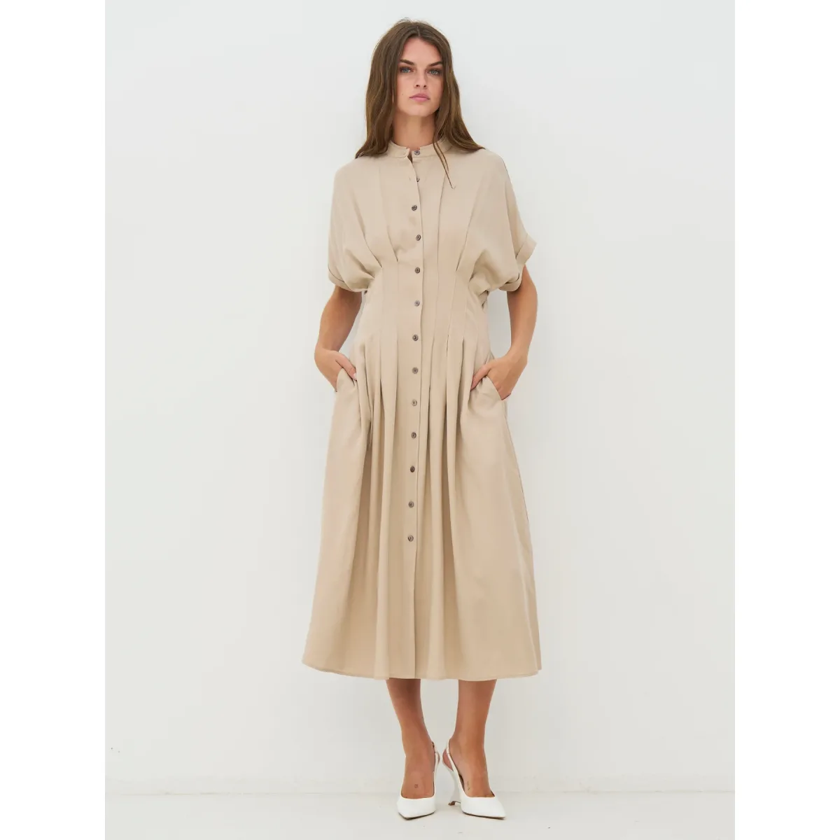 NÜ Denmark • Cambria Dress • Seasand - Image 4