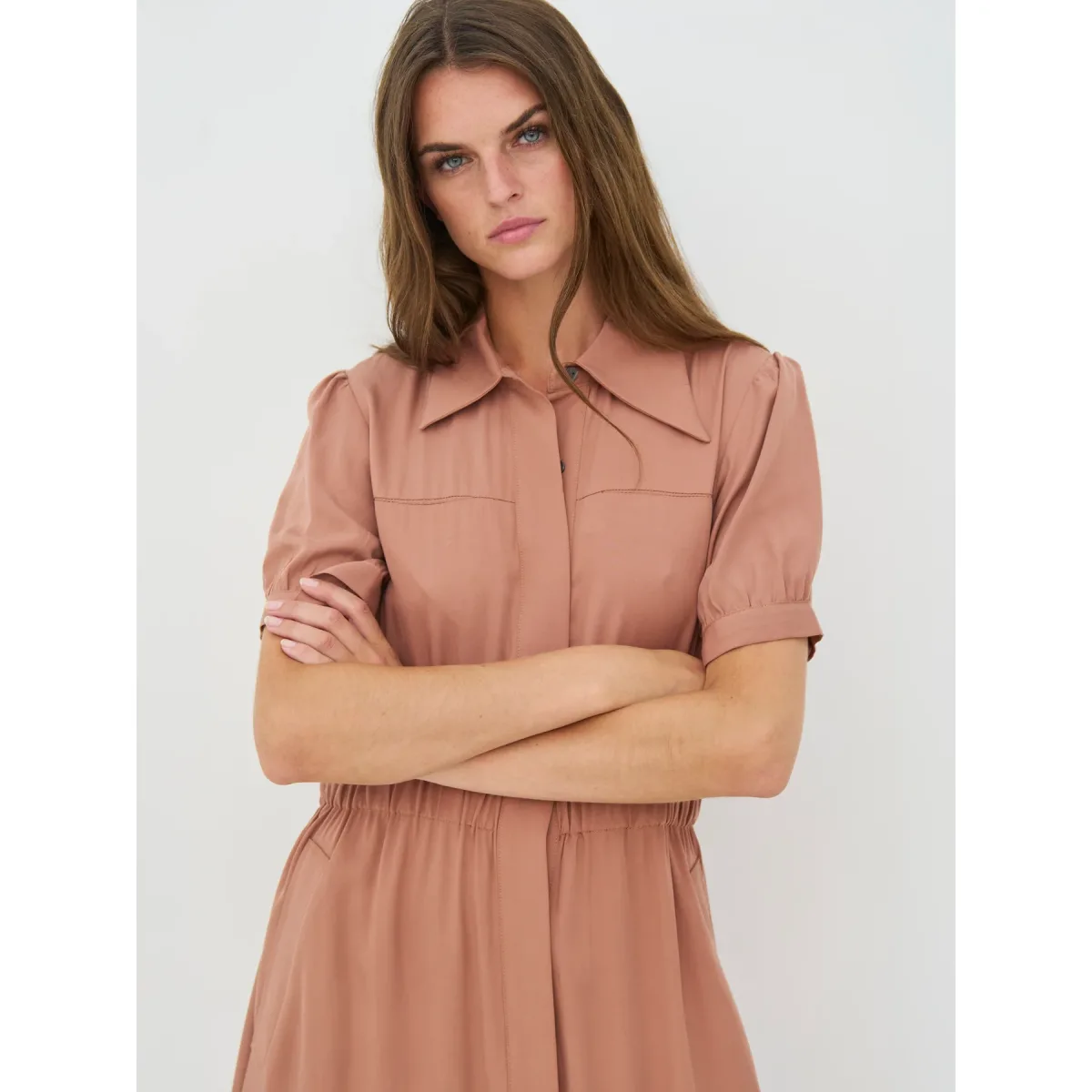 NÜ Denmark • Cambria Dress • Marsala - Image 3