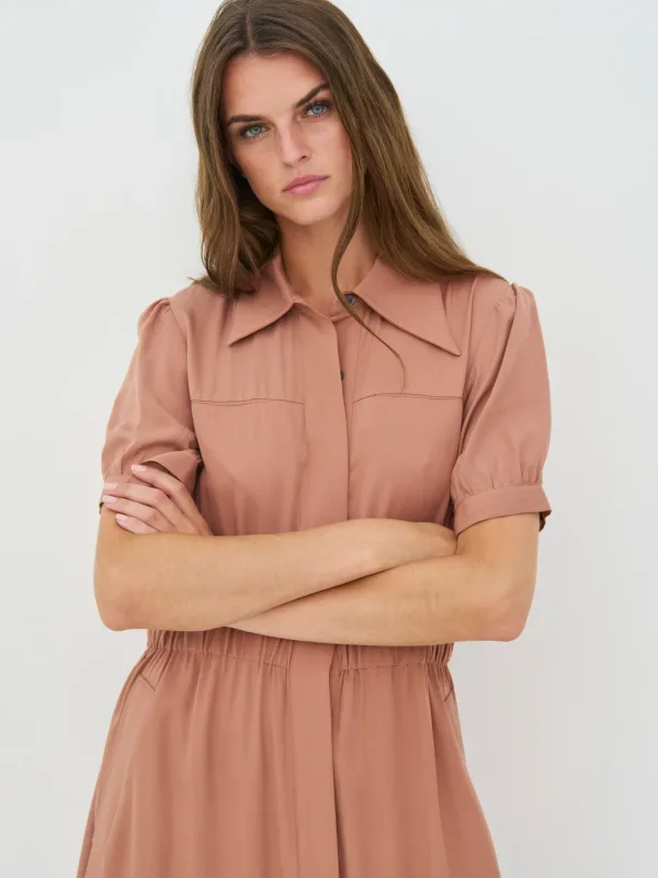 NÜ Denmark • Cambria Dress • Marsala - Image 3