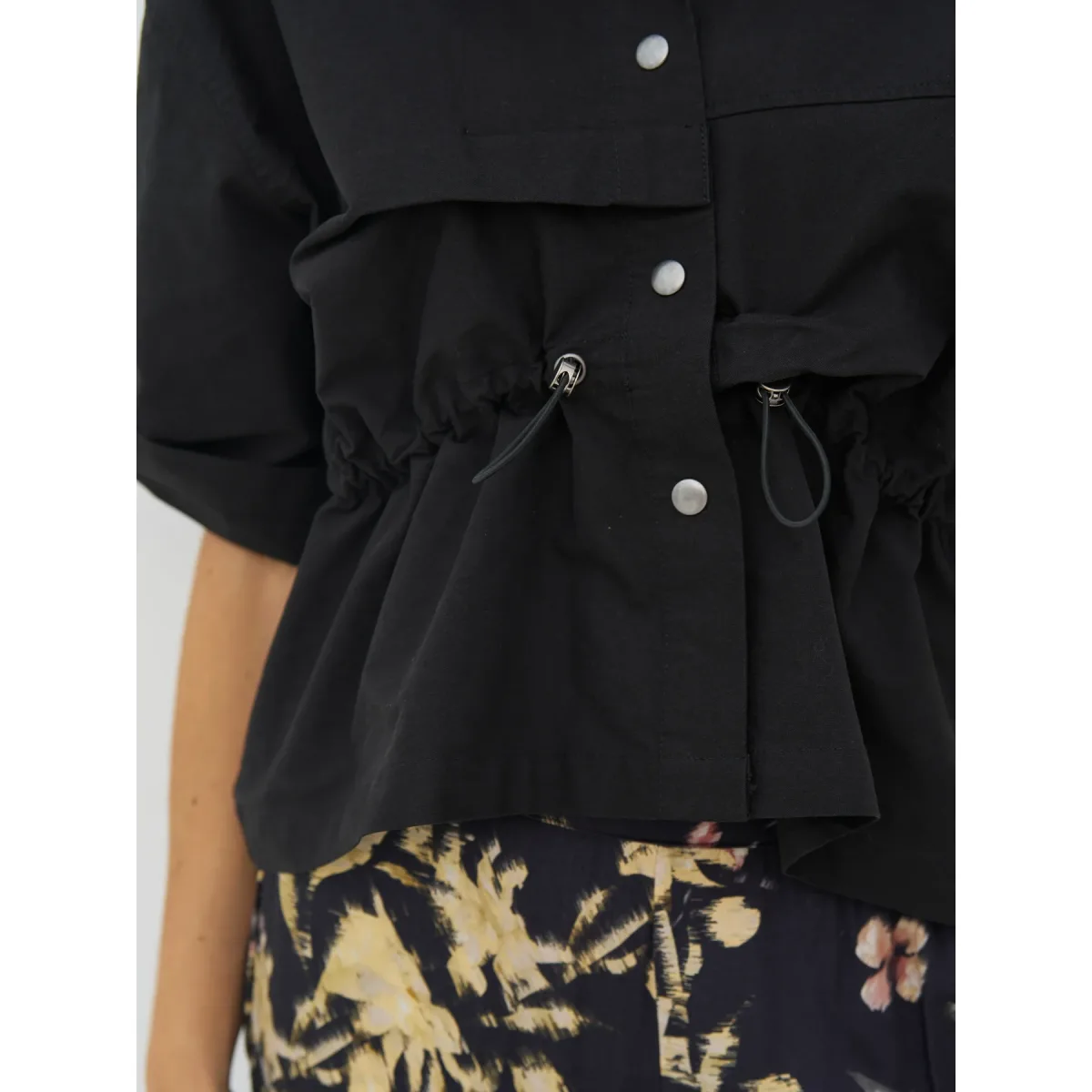 NÜ Denmark • Cassidy Relaxed Shirt/Jacket • Black - Image 4