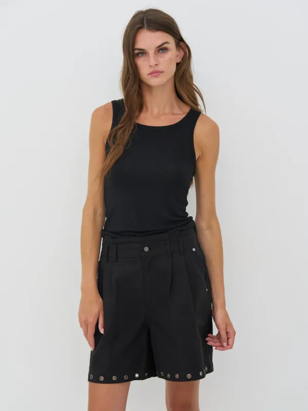 NÜ Denmark • Cassidy Relaxed Shorts • Black - Image 6