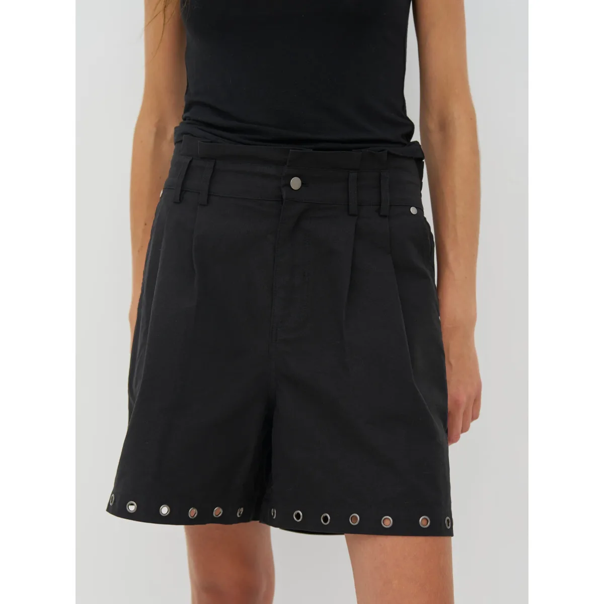 NÜ Denmark • Cassidy Relaxed Shorts • Black - Image 5