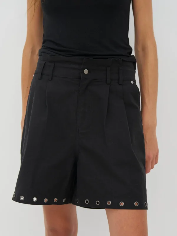 NÜ Denmark • Cassidy Relaxed Shorts • Black - Image 5