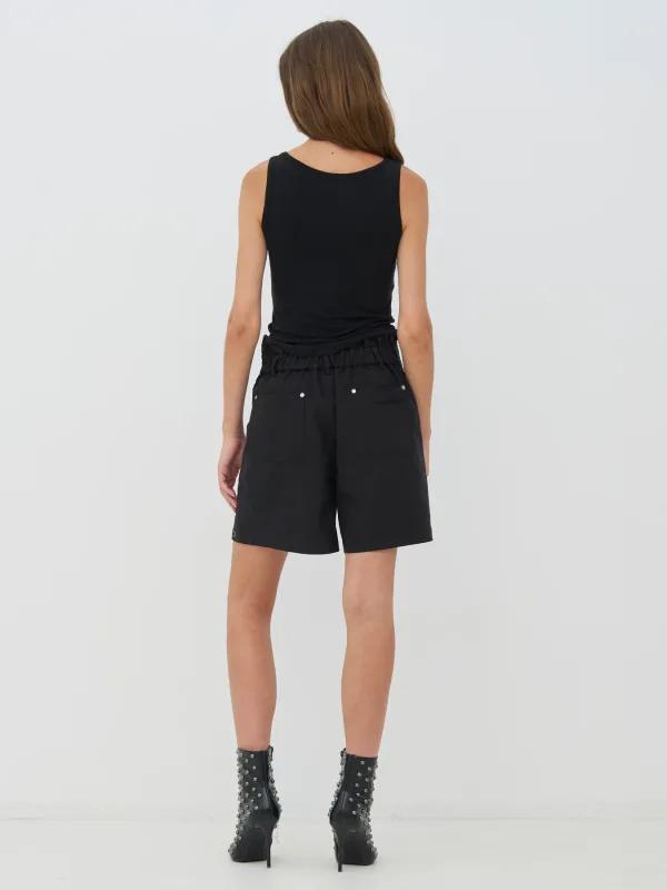NÜ Denmark • Cassidy Relaxed Shorts • Black - Image 7