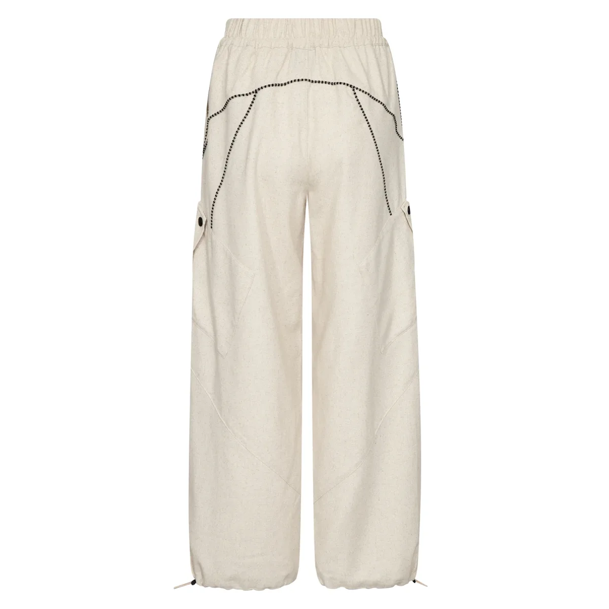 NÜ Denmark • Cerise Trousers Linen • Bone Ivory - Image 10