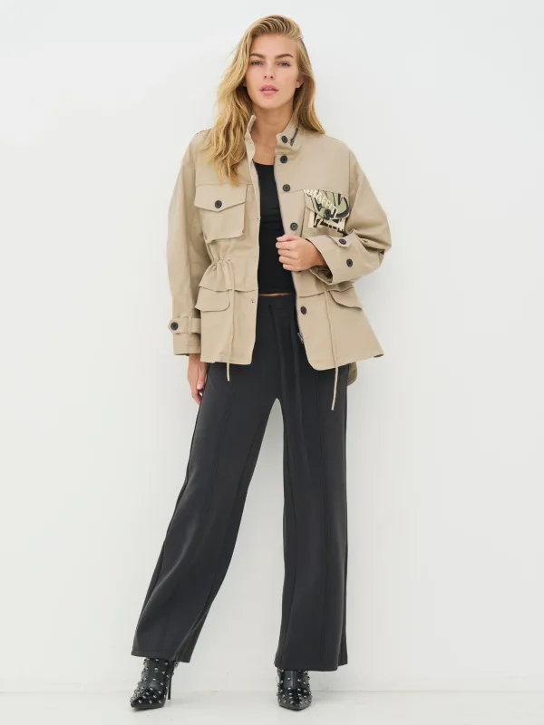 NÜ Denmark • Cherrel Relaxed Jacket • Seasand mix - Image 6