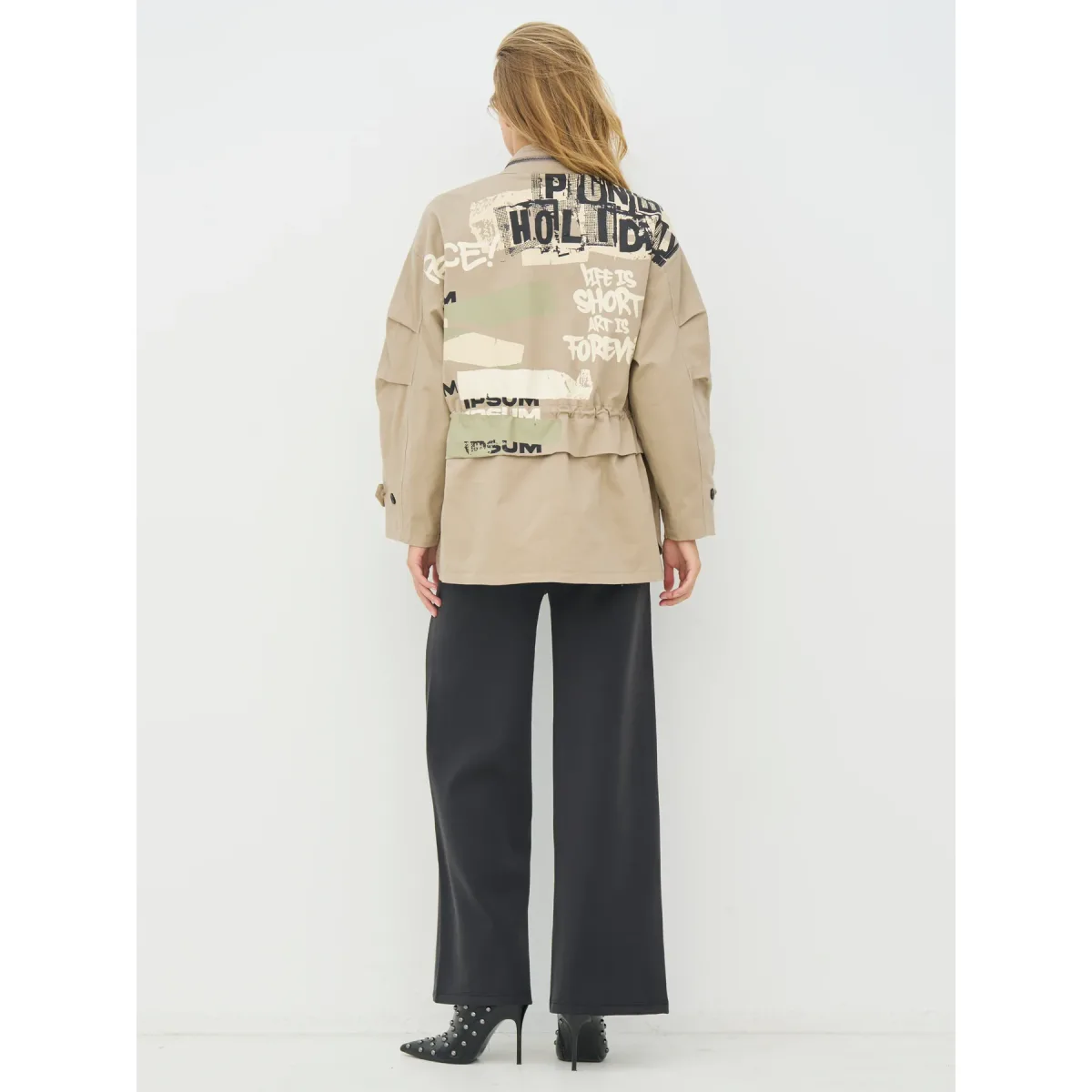 NÜ Denmark • Cherrel Relaxed Jacket • Seasand mix - Image 7
