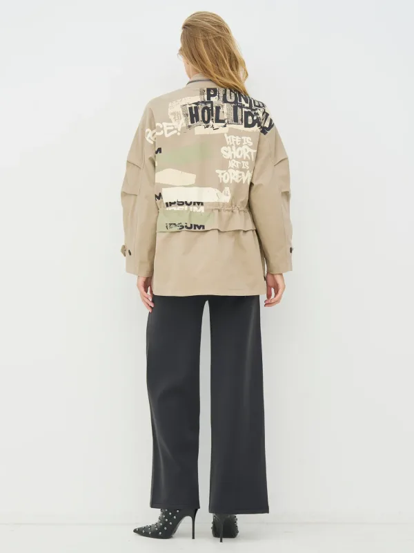 NÜ Denmark • Cherrel Relaxed Jacket • Seasand mix - Image 7