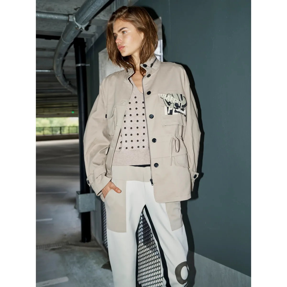 NÜ Denmark • Cherrel Relaxed Jacket • Seasand mix - Image 3