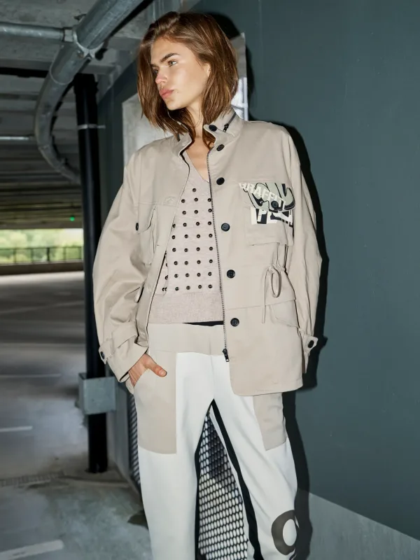 NÜ Denmark • Cherrel Relaxed Jacket • Seasand mix - Image 3