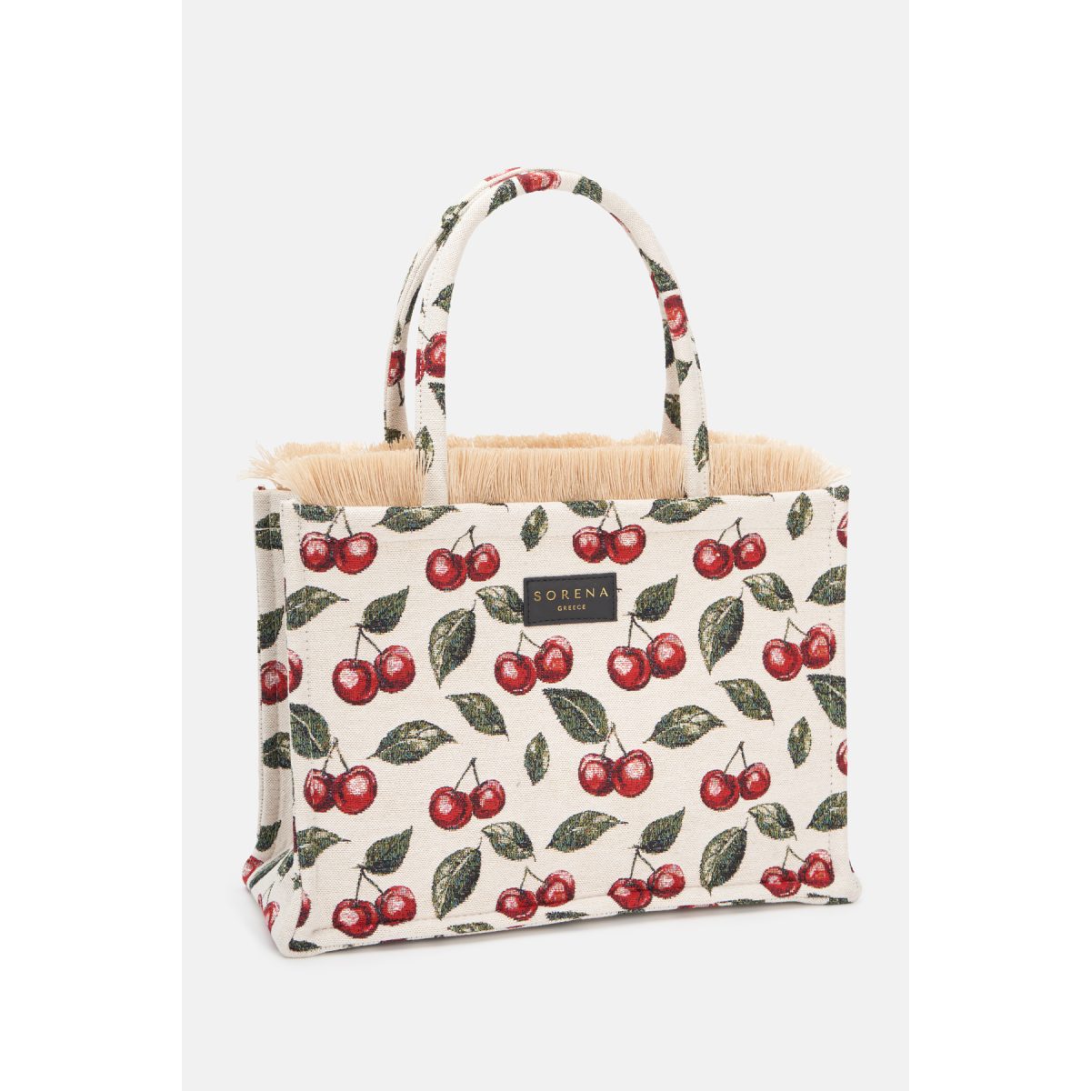 Sorena • Cherry Medium Tote Bag - Image 3