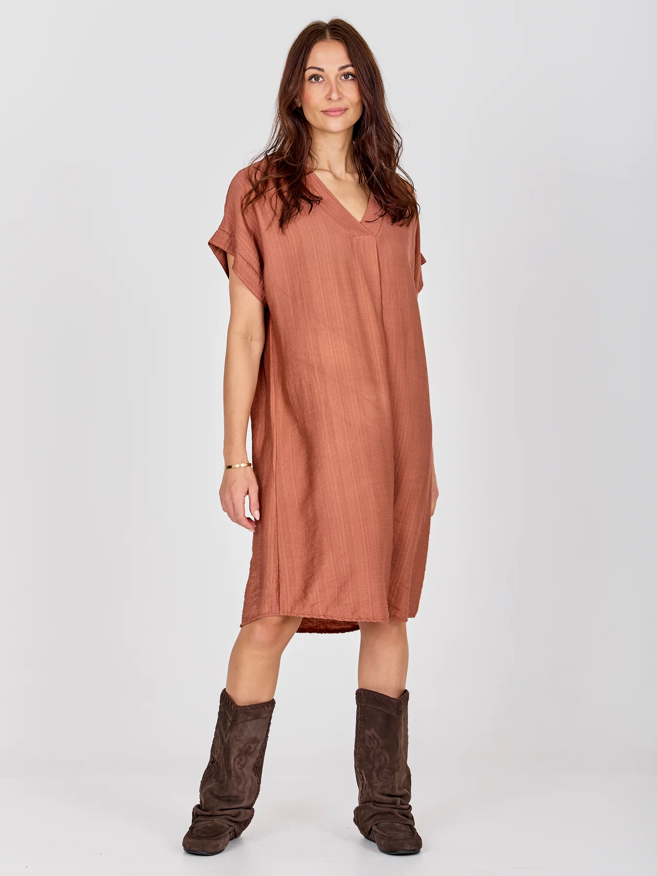 NÜ Denmark • Cinda Loose Tunic• Marsala
