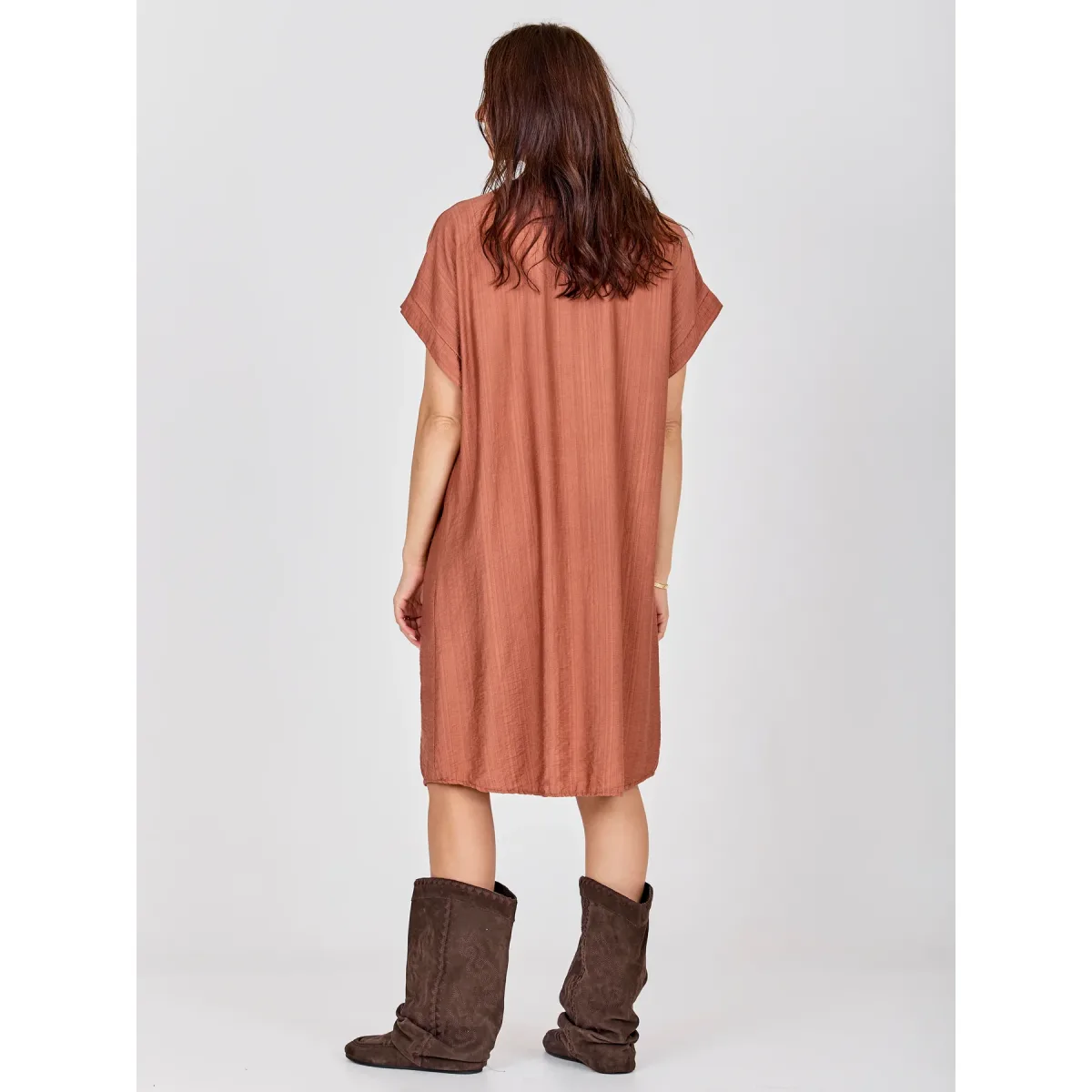 NÜ Denmark • Cinda Loose Tunic• Marsala - Image 3