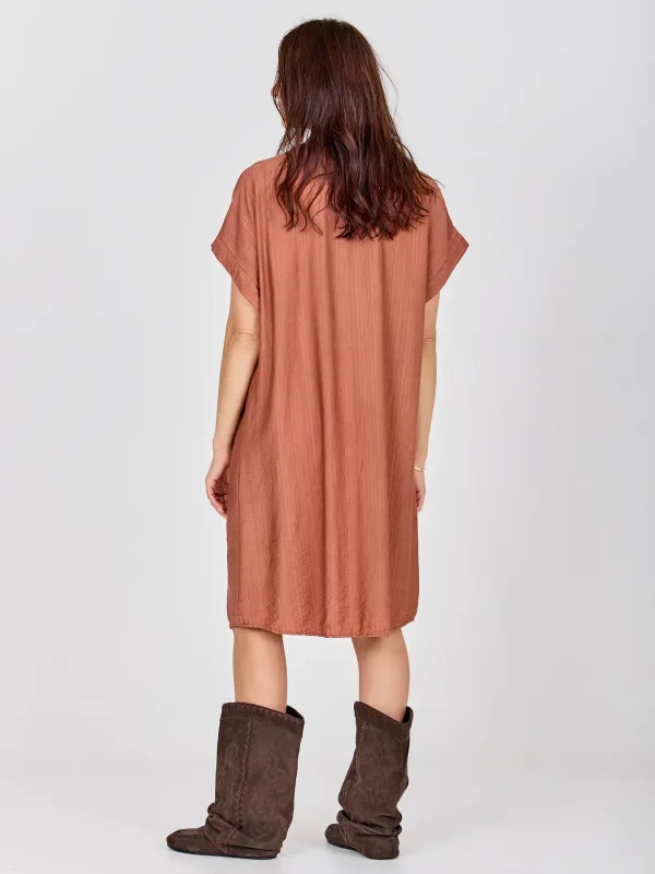 NÜ Denmark • Cinda Loose Tunic• Marsala - Image 3