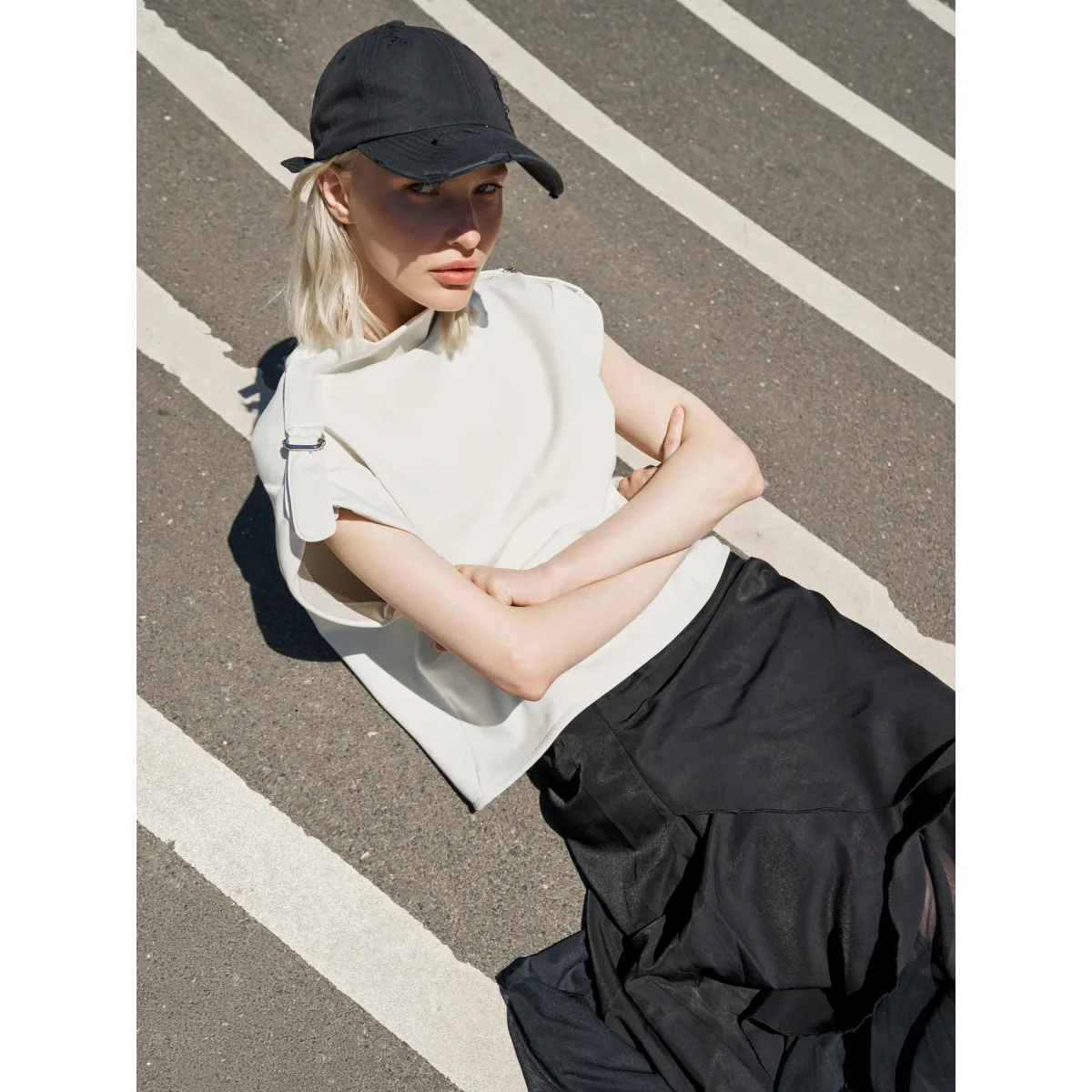 NÜ Denmark • Cora Relaxed Blouse • Bone Ivory - Image 3