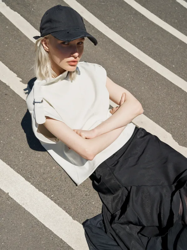 NÜ Denmark • Cora Relaxed Blouse • Bone Ivory - Image 3