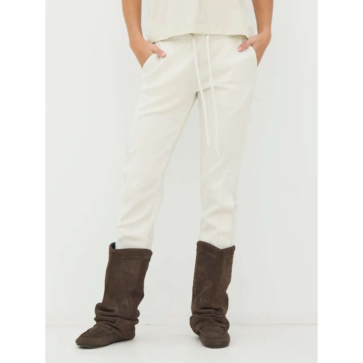 NÜ Denmark • Cora Trousers • Bone Ivory - Image 2