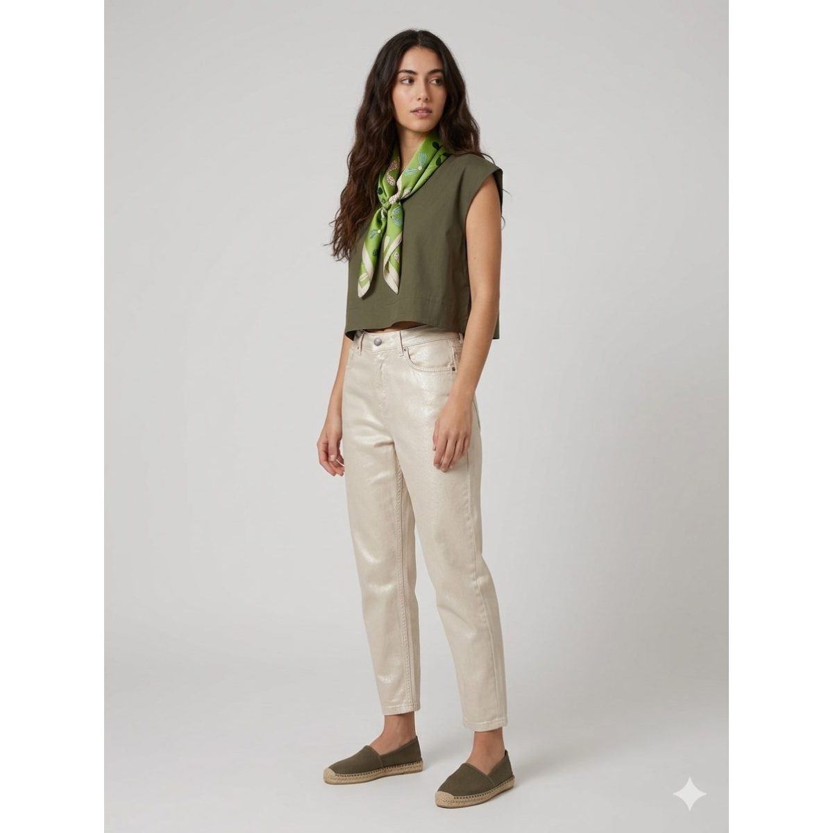 Le Streghe • Baggy Jeans • Ivory Pearlized - Image 2