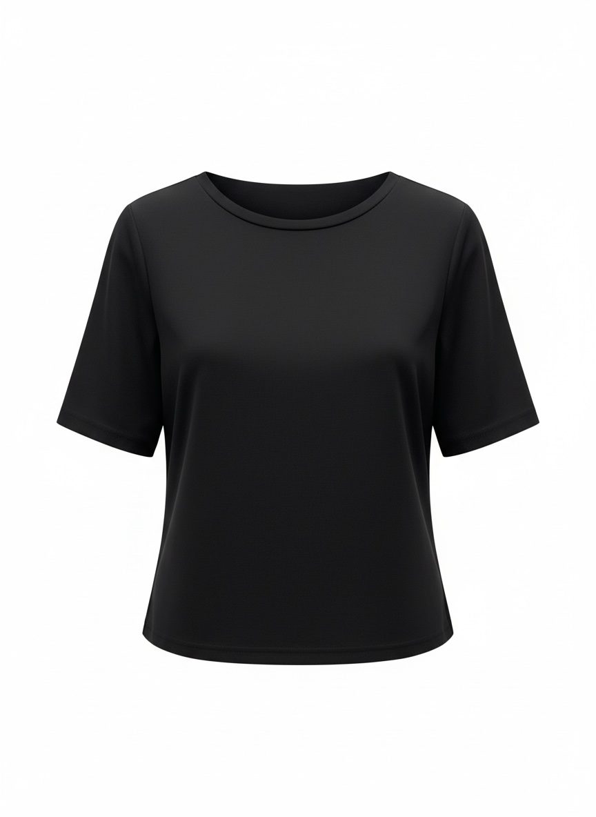 Le Streghe • Round neck T-shirt • Black