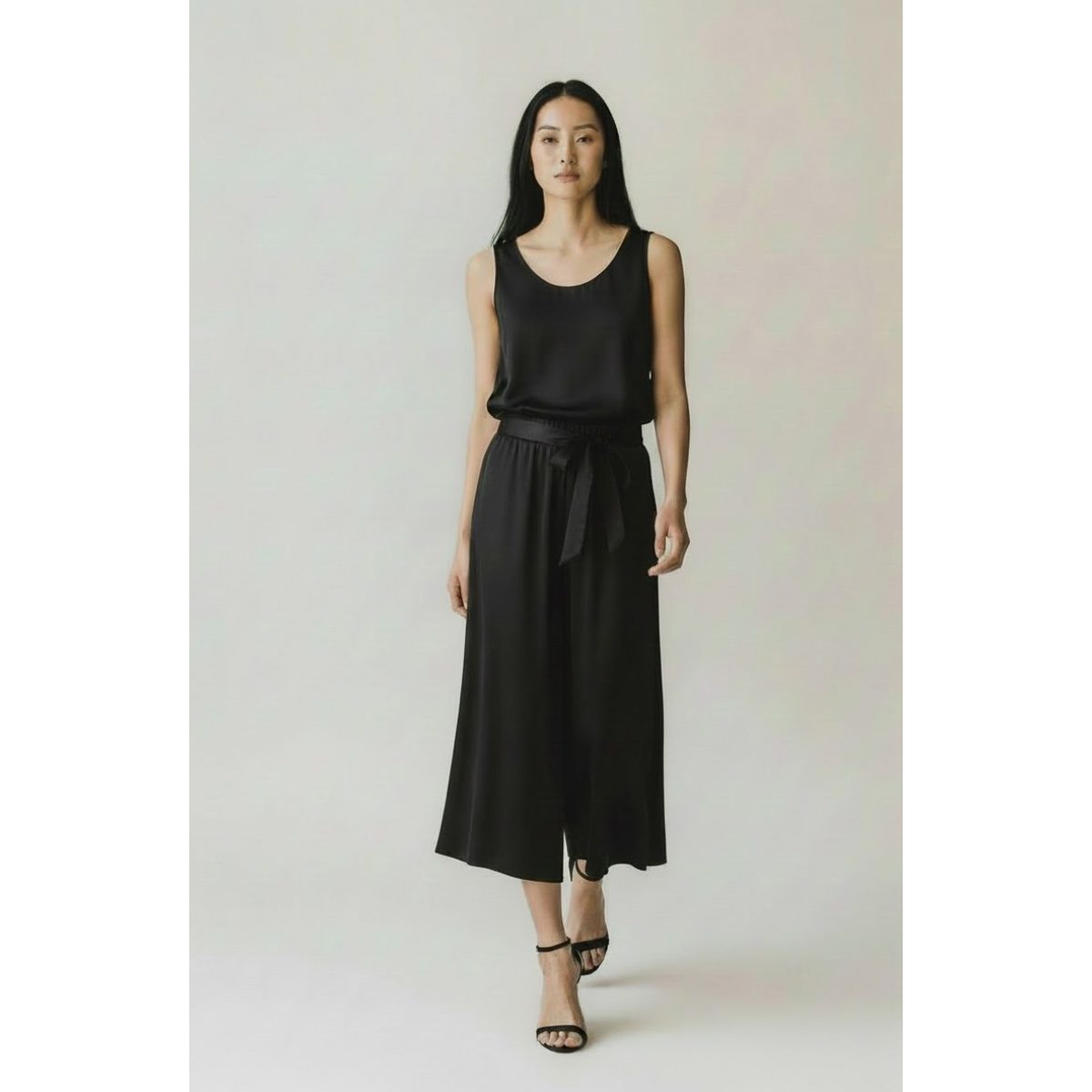 Moutaki • Relaxed Culottes • Chili Red & Black - Image 2