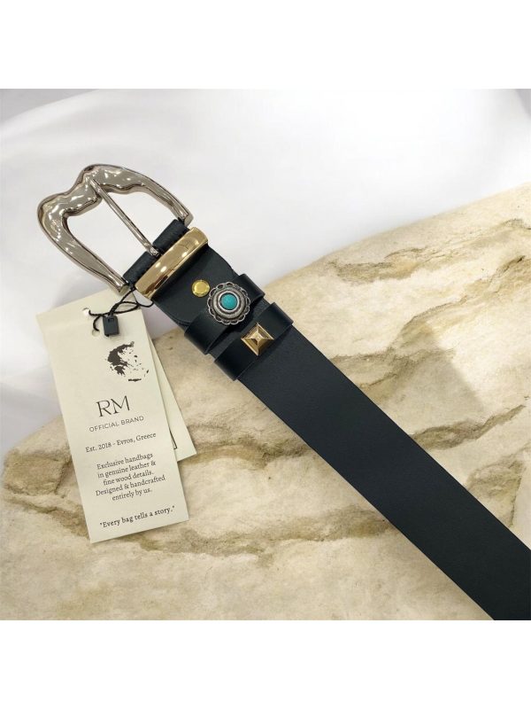Rm Leather Belts • code 72423 • Black