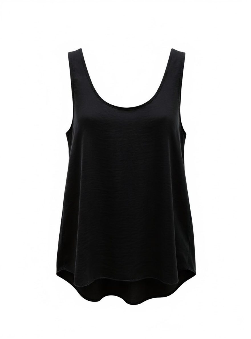 Moutaki • Relaxed Top • Chili Red & Black